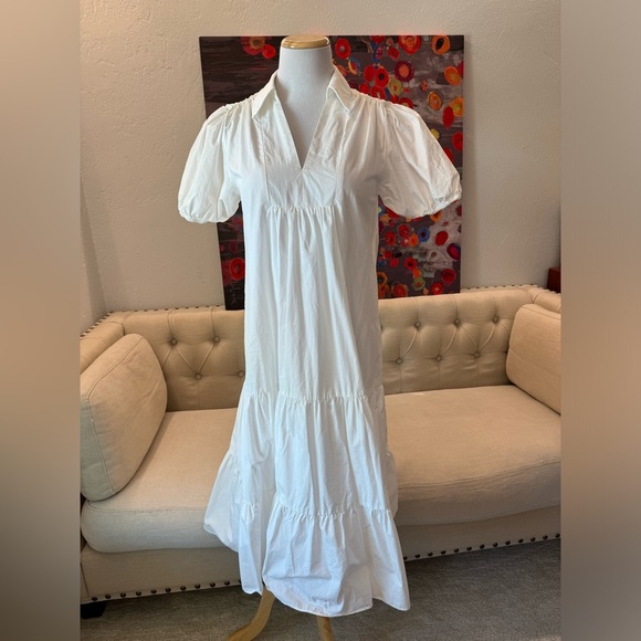 ENGLISH FACTORY
Women's Poplin Midi Dress S - Picture 5 of 10